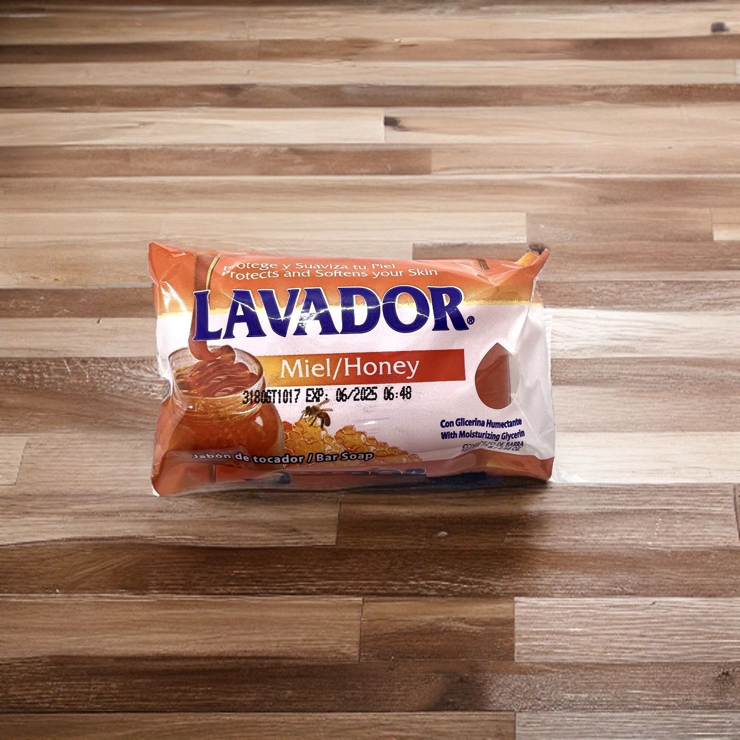 Jabón Labador con Miel 4 Pack - Dominican Soap with Honey and Cuaba for Deep Nourishment and Gentle Cleansing