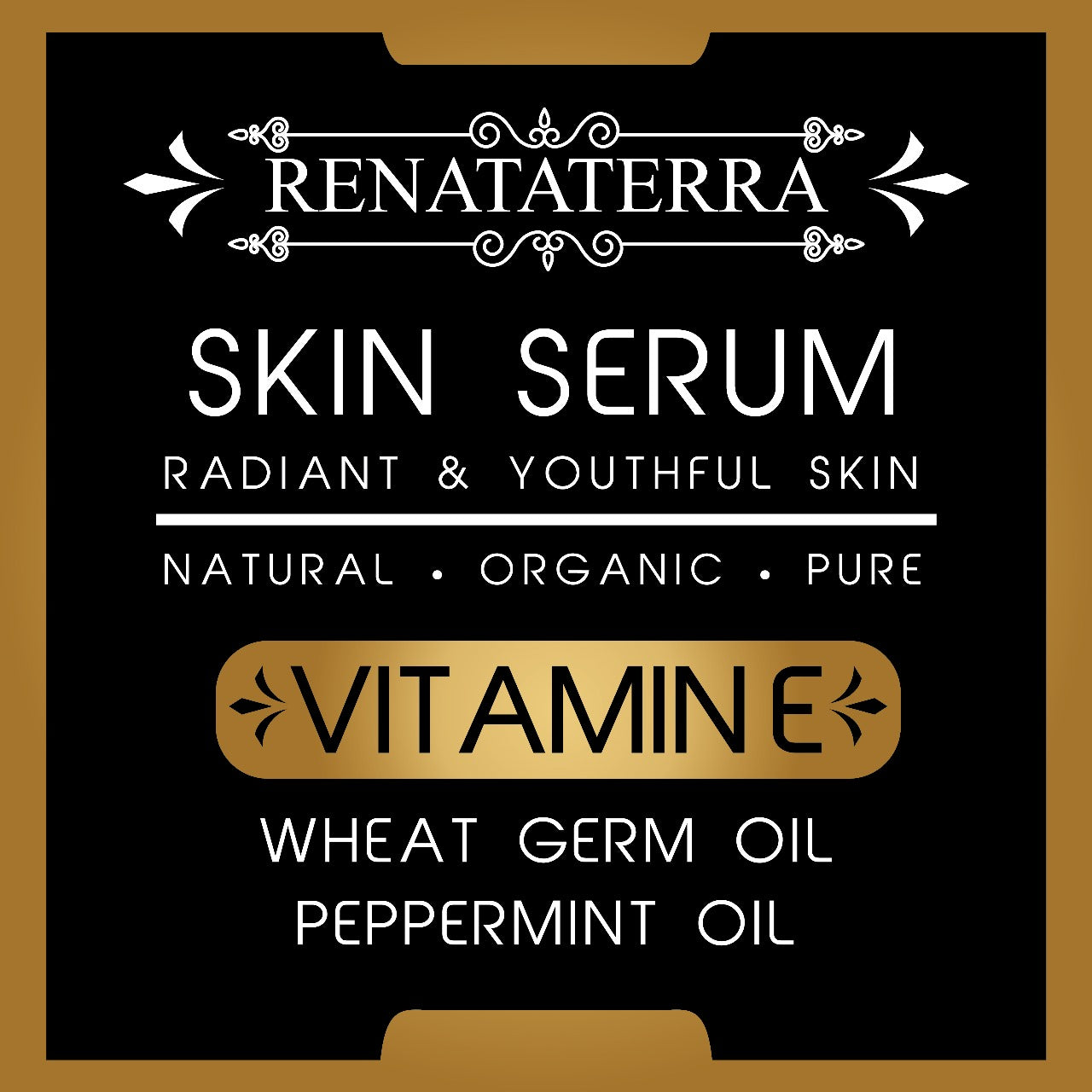Renataterra Skin Serum Vitamin E - Deep Hydration and Antioxidant Rejuvenation