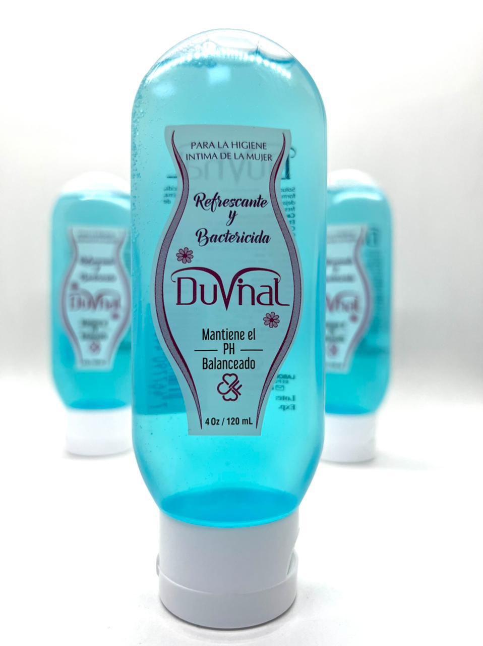 DUVINAL LIQUID 7.5 oz - Feminine Protection with Gentle Intimate Cleansing and Lasting Freshness