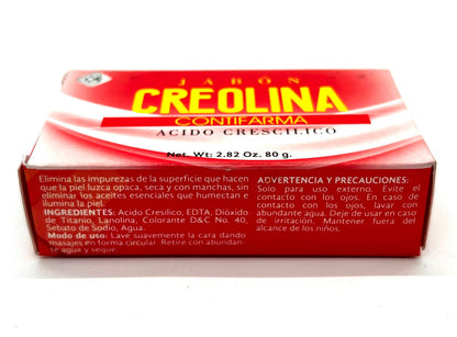 Contifarma Jabón de Creolina para la Piel 3 Pack - Limpieza y Desinfección Eficaz (Tiña, ezemas, etc)