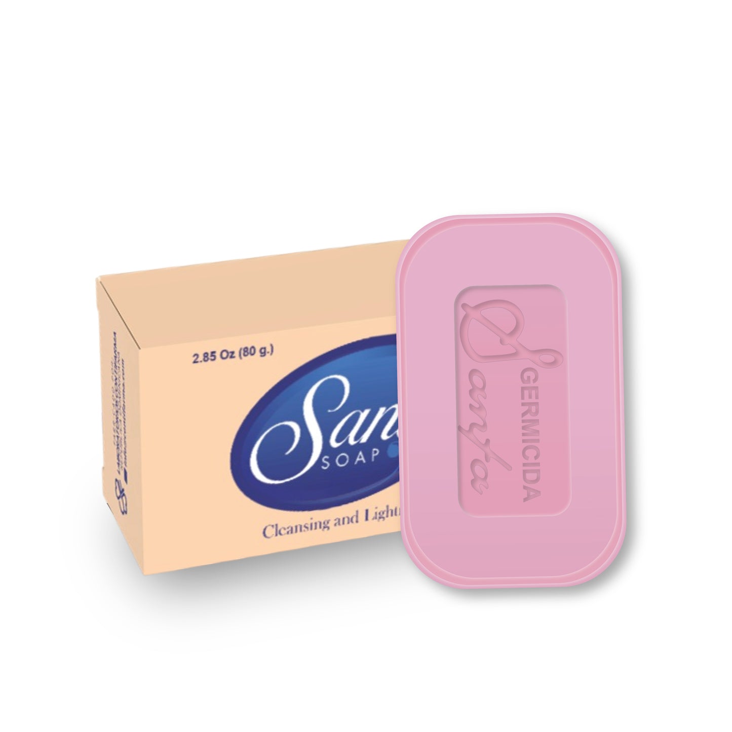 Santa jabon 80g (3 pack) | Jabón de Belleza Limpiador y Aclarador | Piel Radiante y Uniforme