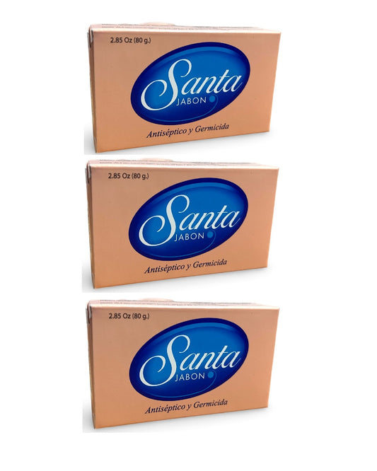 Santa soap 80g (3 pack) | Cleansing and Brightening Beauty Soap | Radiant and Even Skin