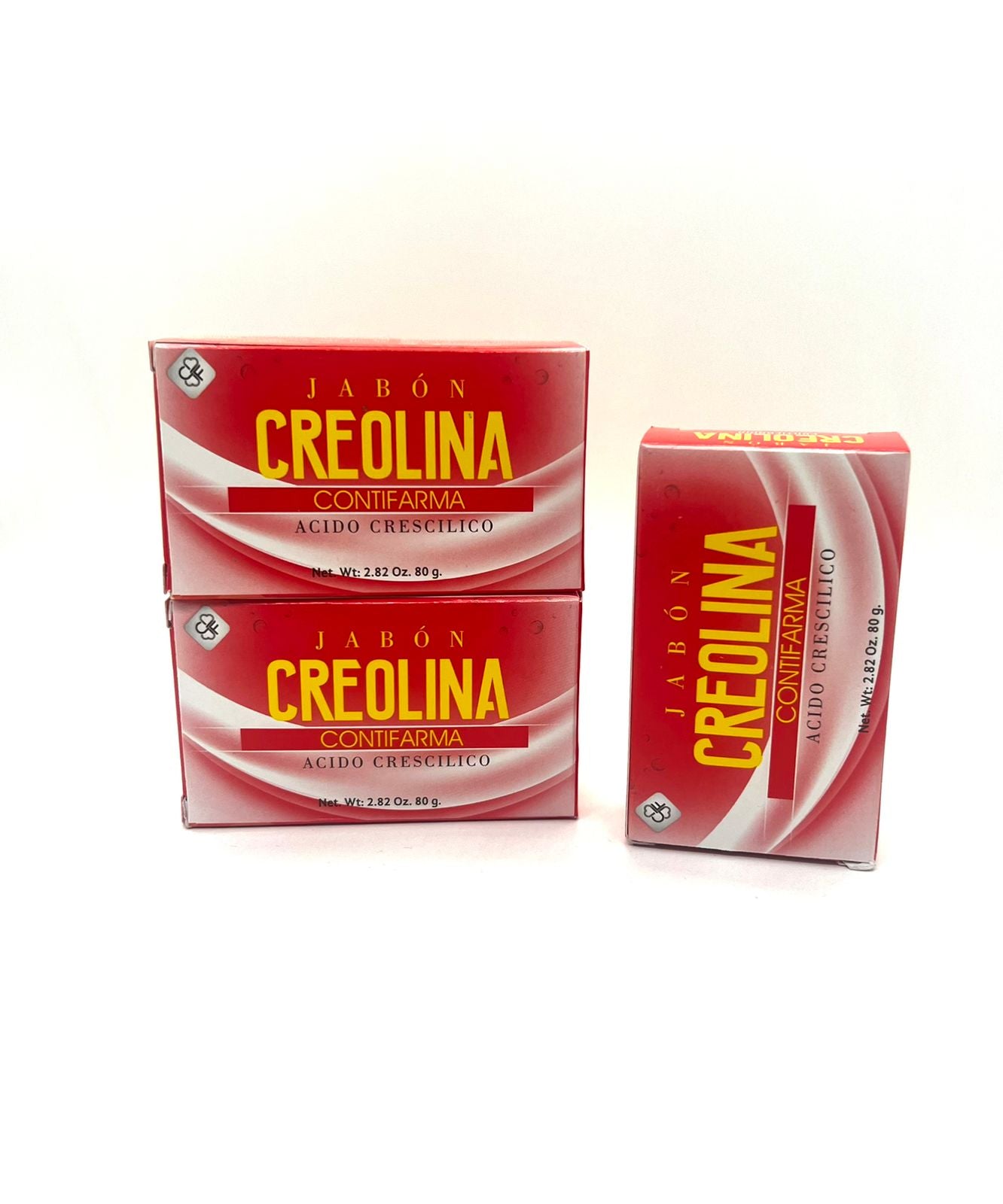 Contifarma Jabón de Creolina para la Piel 3 Pack - Limpieza y Desinfección Eficaz (Tiña, ezemas, etc)