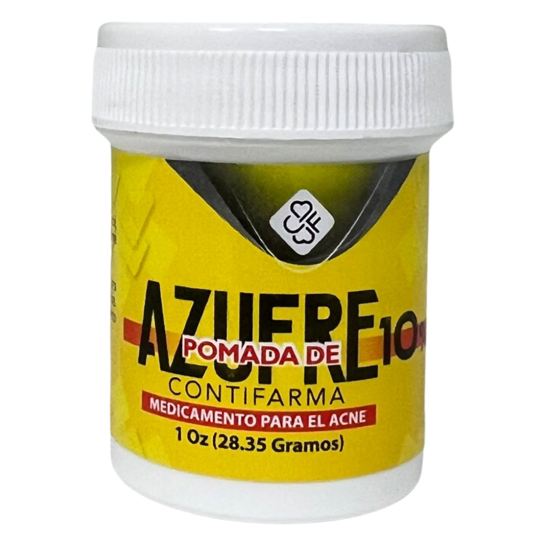 Pack Pomada de Azufre Contifarma - 1 oz Cada Una | Tratamiento Efectivo para Problemas de Piel