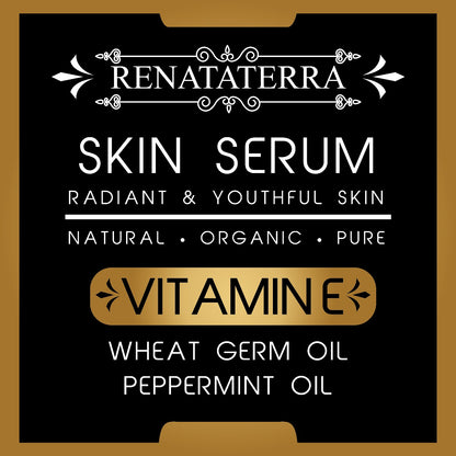 Set de Serum de Vitamina E (1 oz) y Crema Gel de Retinol 1% (1/2 oz) | RenataTerra | Cuidado Avanzado de la Piel