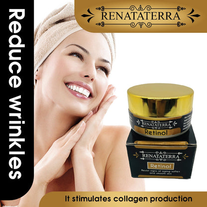 Set de Serum de Vitamina E (1 oz) y Crema Gel de Retinol 1% (1/2 oz) | RenataTerra | Cuidado Avanzado de la Piel