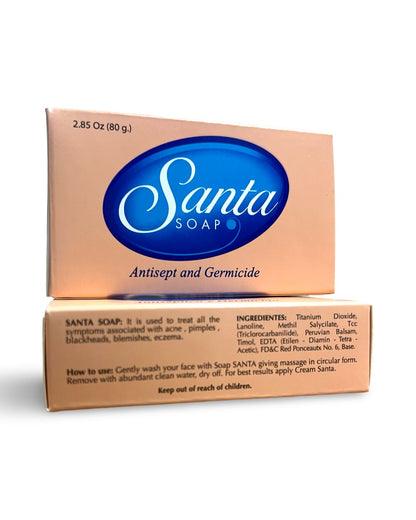 Crema Santa Skin Brightening Cream + 2 Santa Soap Bars – Spot Removal & Even Skin Tone