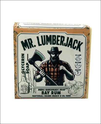 Bay Rum Soap Bar for Deep Cleansing & Invigorating Skin – Natural & Bold Scent | Mr. Lumberjack