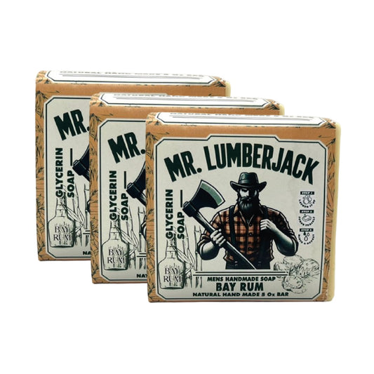 Bay Rum Soap Bar for Deep Cleansing & Invigorating Skin – Natural & Bold Scent | Mr. Lumberjack