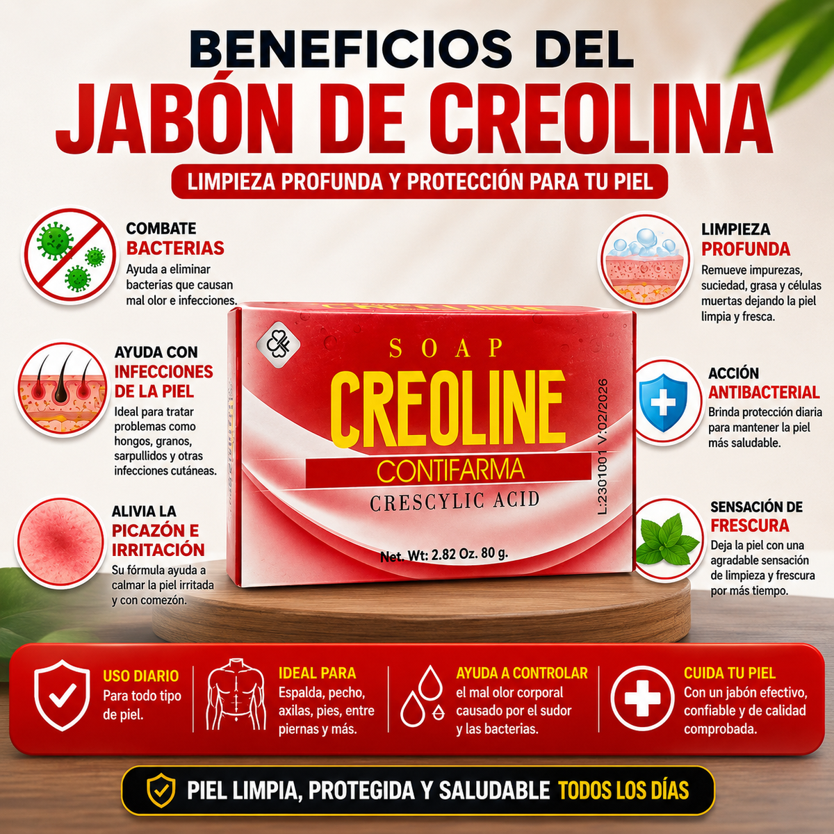 Creoline Soap Contifarma 80g