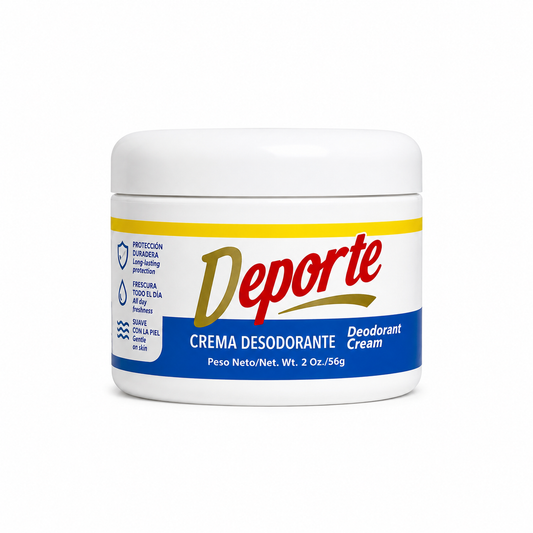 Crema Desodorante Deporte Original 2oz