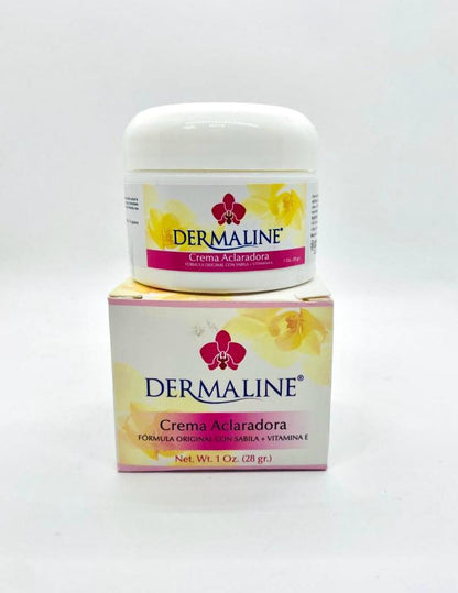 Dermaline Whitening & Cleansing Cream - Brightening Skin Care for Smooth, Spot-Free, and Youthful Skin, 1 oz