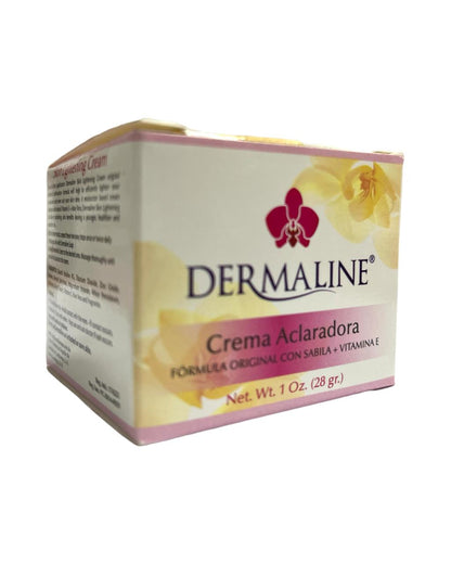 Dermaline Whitening & Cleansing Cream - Brightening Skin Care for Smooth, Spot-Free, and Youthful Skin, 1 oz